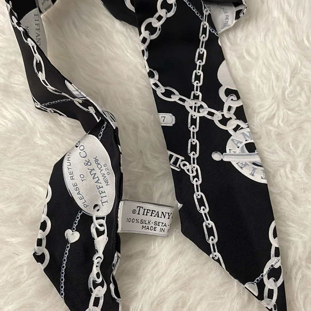 Tiffany and Co. Silk Scarf - Picture 4 of 5